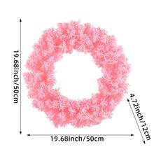 1pc Wreath Decoration Simulation Wreath Showcase Door Hanging Shopping Mall Scene Decoration Gifts Birthday Graduation - Multicolor - View 18