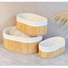 Conjunto ovalado de tres piezas - colores primarios
