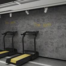 16*354 Blue Concrete Contact Paper 3D Thick Faux Cement Concrete Wallpaper Peel And Stick Vinyl Textured Removable Adhesive Sticky Wall Tile Sticker Kitchen Countertop Gym Bathroom - Grey Blue + 16" X 118" - View 8