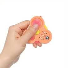 1pc,Gyro Cube Fingertip Spinning Game Handheld Stress Relief Toy,Exercise Finger Flexibility,Relaxation,Suitable For All Seasons,Relaxation Tool,Compact Design,Fun Accessory,Lightweight Cube,Smooth Rotation,ADHD Focus Aid,Office Workers,Holiday Gift,Random Color And Style. - Multicolor - View 10