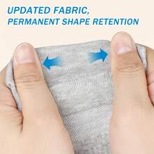 4 Pares Calcetines Running Cortos Hombre y Mujer Algodón Orgánico - Calcetines Deporte Hombre y Mujer Antiampollas y Antideslizantes Padel, Crossfit, Baloncesto - Blanco - Ver 4