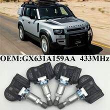 1Pc/4Pcs TPMS/轮胎压力传感器 OEM#GX631A159AA #433MHz 轮胎压力监测系统适用于#LAND ROVER:RANGE ROVER(2014-2022/06) EVOQUE(2015/07-2017) DISCOVERY(04-17) RANGE-ROVER SPORT(14-23) LR2(10-15) LR3(10-14) DEFENDER(2015) FREELANDER(06-22) #JAGUAR:XE(14-16) XJ(10-20) - GX631A159AA - 查看 12