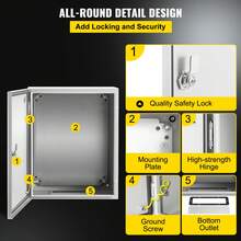 Wire Junction Boxes - 50 x 40 x 25 centímetros - Ver 5