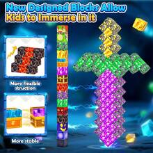 88/128/188PCS Magnetic Blocks - Build Magic Portal Set, Magnetic Building Blocks Toddler Toys STEM Sensory Outdoor Toys For 3+ Year Old Boys & Girls, Creative Kids Games Kids Toys - Multicolor - View 4