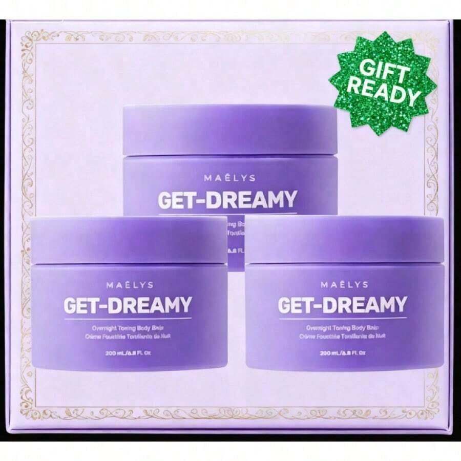 3 Pack MAËLYS GET-DREAMY Overnight Toning Whip – Body Firming Treatment, Minimizes Loose Skin - 1 - Xem 1