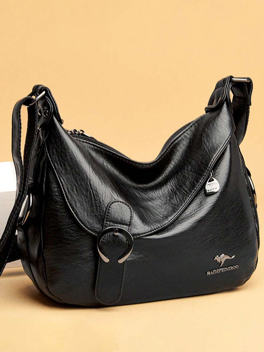 2025 New Luxury Designer Shoulder Crossbody Bags Women Purses And Hangbags Female Genuine Soft Pu Leather Casual Messenger Bag