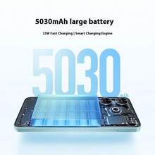 小米 (MI) Redmi Note 13R 12+256GB 午夜黑，120Hz LCD 爱眼屏，5030mAh 长续航电池，5G 智能手机 - 藍色 - 查看 3