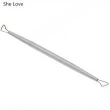 1 Set Stainless Steel Polymer Clay Sculpting Tools Set, Metal Pottery Carving & Engraving Hand Tools, Art Craft Tools