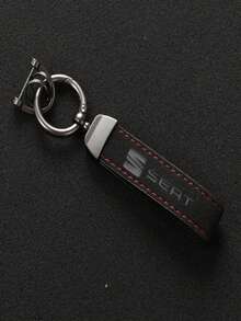 High Grade Suede Leather Car Keychain Key Rings For SEAT TOLEDO Leon EXEO Mk3 Mk2 5f Ateca Altea Bolero Salsa Cupra Car - one-size - View 10