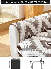 1 Vỏ gối sofa dày ấm áp thời trang thu đông, đệm ghế sofa chống trượt hiện đại tối giản, vỏ bọc sofa chống bụi và có thể giặt được, màu nâu mềm mại và chống phai màu, vỏ bảo vệ thân thiện với thú cưng, có thể điều chỉnh cho ghế sofa góc, thích hợp cho phòng ngủ, văn phòng, nội thất kết hợp phòng khách, chăn sofa hình chữ L và ghế sofa 1/2/3/4 chỗ ngồi - màu nâu - Xem 13