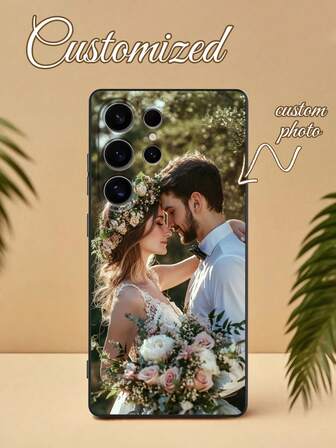 1 st. anpassat fotoskyddande telefonskal kompatibelt med 16 Pro Max/17 Pro Max, S24U, Redmi och andra modeller