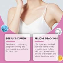 OUHOE 30ml Exfoliating Yellow Skin Oil, Exfoliating, Brightening, Moisturizing, Remove Dark Dead Skin, Leg/Arm Lightening M-Elanin Whitening, Firming, Nourishing - Amarillo - Ver 9