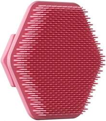 cepillo de silicona para cuerpo - 1 cepillo de limpieza de espalda de largo, cepillo de baño corto, cepillo para lavar el pelo y cepillo para lavar la cara, herramientas de limpieza (pink) RKYV - Rosa - Ver 7