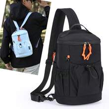 1 szt. Torba na ramię/listonoszkę, uniwersalna torba na co dzień, unisexowa, wielofunkcyjna, lekka, duża torba na ramię, plecak ze ściągaczem, torba podróżna na laptopa, lekki plecak dojazdowy, torba sportowa na wędrówki, konstrukcja umożliwiająca noszenie torby na ramieniu