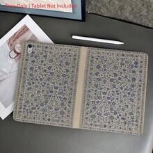 This Book-Style Tablet Protective Case Is Compatible With IPad 10th Gen, IPad Air (M2)/IPad Pro (M4)/Air 4/5/6/Pro 10.5/2022/2021/2024/12.9/Mini 7/2019/Air M3/A16 2025, As Well As Galaxy Tab S9 FE/S8 Plus/S7/S10, Tablets, And Tablets. - Multicolor - View 3
