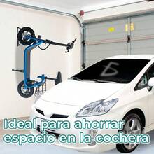 ELE-GATE Soporte Metálico de Pared para Bicicleta con Acero Reforzado - Negro - Ver 2