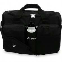 Everest - Bolsa de gimnasio con bolsillo húmedo, Negro -, Una talla, Bolsa de gimnasio con bolsillo húmedo - Marino - Ver 1
