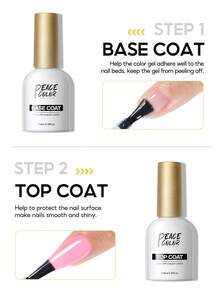 PEACECOLOR Acrylic Nail Kit With Mini UV LED Lamp Electric Nail Drill Set 11 Colors Glitter Acrylic Powder Set 60ML Acrylic Liquid 3 Colors Nail Gel Polish Set With Base Top Coat Acrylic Nail Complete Starter Kit Gift For Women - 彩色 - 查看 9