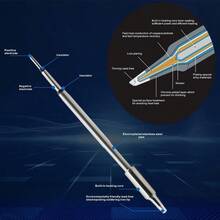 3PCS Soldering Iron TipsC245-K J02 C8 Replacement For C245-939 786 301 Constant Temperature Compatible With JBC Soldering Station