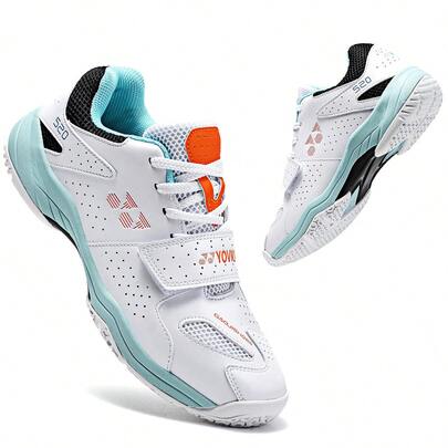Men's Badminton Shoes - Lightweight High-Performance Indoor Sports Shoes With Shock Absorption