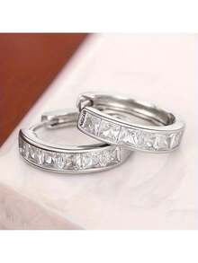 Fashionable Classic Earrings - Fashionable Simple Daily Wear Shining, Suitable For Women Lightweight Earrings, Suitable For Any Clothing And Date - 火焰耳環 - 查看 2