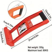1pc - Giant 176.37 Pound Heavy-Duty Panel Handling Tool - Durable ABS Plastic, Comfortable Clamps, Suitable For Gypsum Board, Plywood, And Bed Sheets - Structure And Reading Friendly, Perfect For Handling Large Wooden Boards, Panel Trays, Gypsum Board Lifts, Gypsum Board Lifts, Gypsum Board Equipment, Kanoff Board Hinges, Gypsum Board Tools - Multicolor - View 4