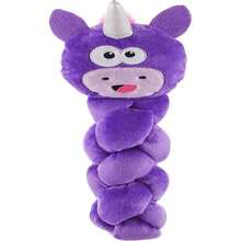 Outward Hound By Nina Ottosson Twistiez Interactive Plush Dog Treat Puzzle, Unicorn, Purple - MàuG - Xem 1