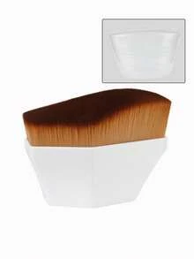 1/2 pezzi di Pennello Magic Foundation Powder nr. 55 con scatola, pennello a petalo, set di pennelli per il trucco, set di pennelli trucco portatile, strumenti di bellezza per il trucco