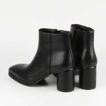 Men's High-Heeled Platform Chelsea Boots Fashion Men's Boots - Black - View 6