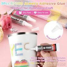 40 colores de gemas de resina de gelatina para decorar, 32,000 piezas de gemas planas de 3mm para manualidades, kit de decoración con 3 piezas de pegamento B7000 para ropa, zapatos, uñas y arte de diamantes