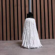 ADDIS Cotton Mop Refill, Graphite/ Metallic,White - Pack Of 12 - View 5