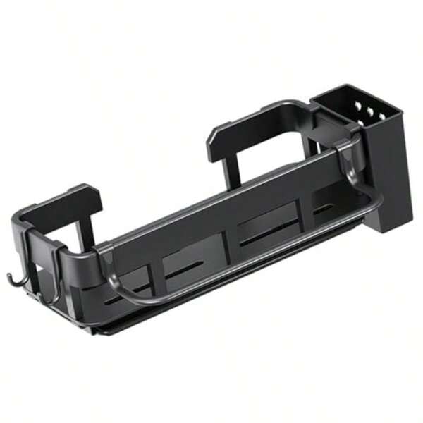 Sponge Holder For Kitchen SinkStainless Steel Hanging Sink Caddy Kitchen Sink Caddy Organizer With Self Draining Tray Sponge Holder For Kitchen Sponges Spice Organizers Bathroom Holder