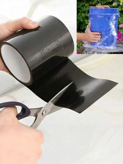 Leak-Proof Tape Waterproof Suitable For Indoor And Outdoor Use, Perfect For Homes, RVs, Roofs, Pipes, Pools Waterproof Tape For Sealing And Leak Repair - Self-Adhesive