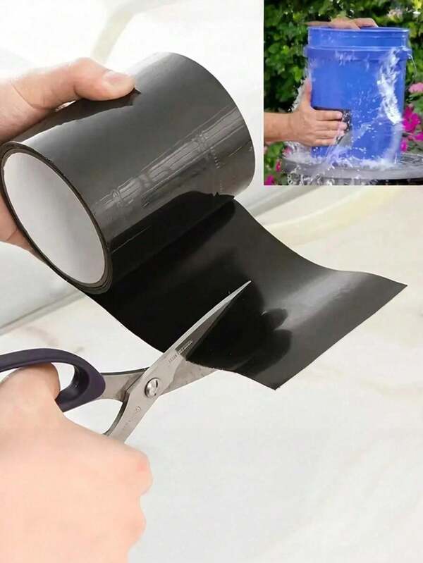 Leak-Proof Tape Waterproof Suitable For Indoor And Outdoor Use, Perfect For Homes, RVs, Roofs, Pipes, Pools Waterproof Tape For Sealing And Leak Repair - Self-Adhesive