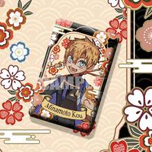 New Anime Toilet-Bound Hanako-Kun Peripheral - Manga Peripheral Double Flash Square Badge - Anime Collection - Display Collection - TV Series Peripheral - Game Peripheral - Second-Dimension Collection - Grain - Material - Smack - Badge Brooch - Multicolor - View 9