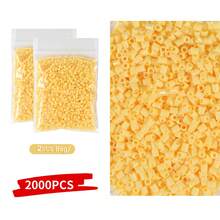 1000/2000/5000 piezas Cuentas de fusión Mini de 2.6mm, Cuentas de hierro de rompecabezas de píxeles, Juguetes educativos de alta calidad hechos a mano para manualidades
