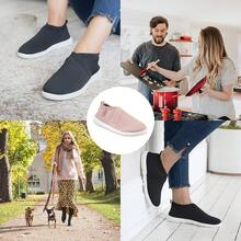 Isotoner Women's Lightweight  Stretch Sport Knit Slip-On Slipper Bootie Moccasin{Inchsize_nameinch:Inch10inch,Inchcolor_nameinch:InchEveningFSandssinch} - Buổi tốiFSandss - Xem 4