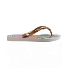 Havaianas Women's Slim Tropical Sandals |  | Women Flat Sandals - 白色 - 查看 2