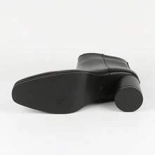 Men's High-Heeled Platform Chelsea Boots Fashion Men's Boots - Black - View 4