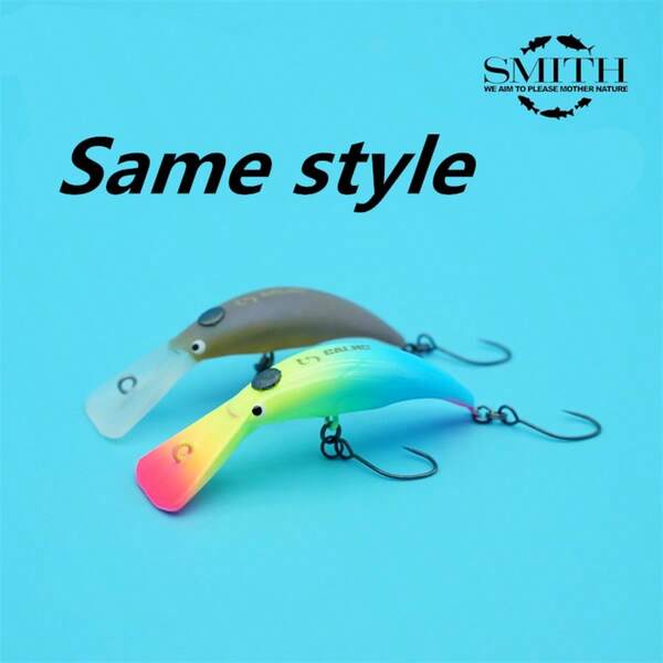 LURETV Japan Smith SMITH Same Style Spicy Pepper 2.3g/5cm/1pc Long Tongue Board Minnow Creek Rainbow Trout Carp Imported Lure Bait 8012