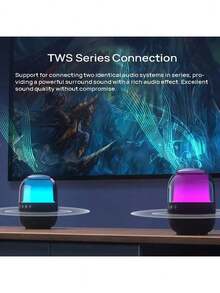 HP BTS05 藍牙迷你音箱 便攜式戶外桌面兩用 重低音增強技術 TWS互聯功能 藍牙5.3穩定連接 語音播報支援 黑色 - 黑色 - 查看 5