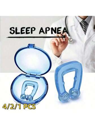 1pc/2pcs/3pcs This Mini Magnetic Dilator Is An Anti-Snoring Device That's Easy To Use, Utilizes Pure Physical Therapy, And Helps You Save On The Costs Of Surgery Or Ventilators. It's A Practical Choice For Anyone Seeking A Simple Way To Reduce Snoring And Improve Sleep. The Magnetic Anti-Snoring Device Is A Mini, Easy-To-Use Tool That Provides Snore Relief And Promotes Restful Sleep.
