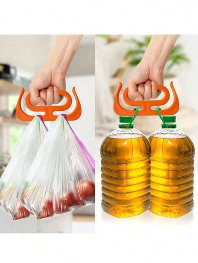 1PC Heavy Duty Shopping Bag Holder - Ergonomic Multi-Purpose Lifting Hooks,Shopping Bag Holder, Grocery Bag Carrier, Plastic Bag