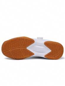 男士羽毛球训练鞋、专业网球鞋、透气耐穿、防滑橡胶外底、排球鞋、乒乓球鞋、壁球鞋 - 黑黃 - 查看 5