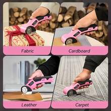 Cordless Electric Scissors With Automatic Fabric Cutting System - Max Cutting Thickness 1/4 Inch, Rechargeable Battery, USB Charging, For Clothes, Cardboard, Carpet, Faux Leather - Industrial-Grade Tool For Cutting Fabrics, Sturdy Tool Design, Construction - Multicolor - View 5
