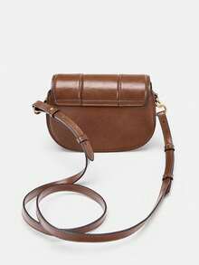 Dedoo Women's Bag 2025 New. Fashion Commuter Shoulder Bag Flip Preference Bag Portable Messenger Bag Bags - Brown - View 4