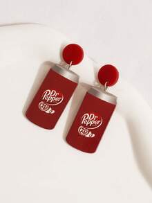 1 Pair Butterfly & Ghost Dangle Earrings, Cute Halloween Jewelry