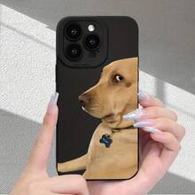 Funda de Teléfono con Patrón de Perro Labrador, Sensación Mate de Alta Gama, Nueva y Popular, Protección Completa de Lente, Antigolpes, Anticaída, Antihuellas, Compatible con 16/15/14/13/12/11/X/XR/XS/8//SE Plus Pro Series, Puede Usarse como Regalo para Familiares, Novio, Novia - Colores mixtos - Ver 9