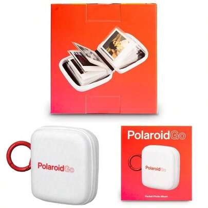 Go Pocket Photo Album - White - Go Format Photos - Displays 36 Go Photos 6166