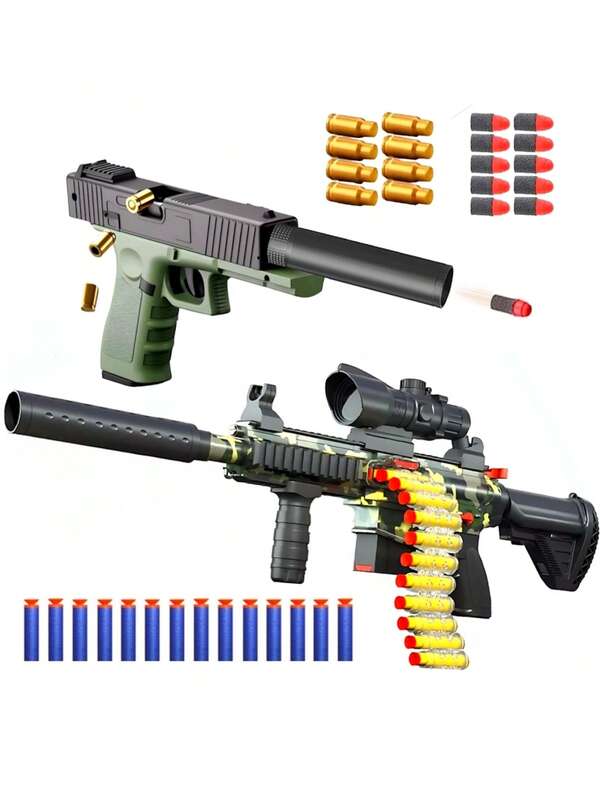 2 Arminhas Militar Realista M416 e  Lançador de Dardos